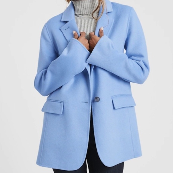 Banana Republic Unlined Double Faced Jacket Medium